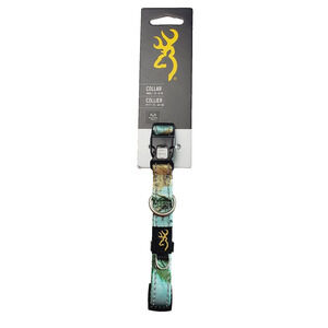 Browning Collar Realtree Xtra Colors S 10-16" Blue Camo New Reflecting Stitch